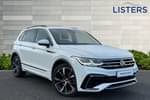 2022 Volkswagen Tiguan Diesel Estate 2.0 TDI R-Line 5dr DSG in Pure White at Listers Volkswagen Worcester