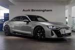 2024 Audi e-tron GT Saloon Special Editions 435kW 105kWh S Launch Edition 4dr Auto in Floret Silver Metallic at Birmingham Audi