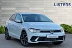 2024 Volkswagen Polo Hatchback 1.0 TSI Match 5dr in Pure White at Listers Volkswagen Loughborough