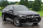 2019 Mercedes-Benz GLC Diesel Coupe GLC 300d 4Matic AMG Line Premium 5dr 9G-Tronic in obsidian black metallic at Mercedes-Benz of Grimsby