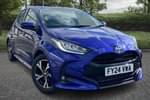 2024 Toyota Yaris Hatchback 1.5 Hybrid Design 5dr CVT in Blue at Listers Toyota Grantham