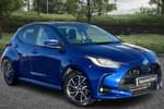 2022 Toyota Yaris Hatchback 1.5 Hybrid Design 5dr CVT in Blue at Listers Toyota Grantham