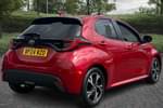 Image two of this 2024 Toyota Yaris Hatchback 1.5 Hybrid Design 5dr CVT in Red at Listers Toyota Coventry