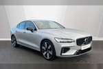 2023 Volvo S60 Saloon 2.0 T8 (455) Recharge PHEV Plus Dark 4dr AWD Auto in Silver Dawn at Listers Worcester - Volvo Cars