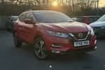 2018 Nissan Qashqai Hatchback 1.3 DiG-T N-Connecta 5dr in Solid - Flame red at Listers Volkswagen Evesham