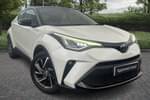 2020 Toyota C-HR Hatchback 1.8 Hybrid Icon 5dr CVT in White at Listers Toyota Grantham