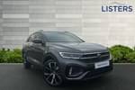 2024 Volkswagen T-Roc Hatchback 1.5 TSI Black Edition 5dr DSG in Indium Grey With Black Roof at Listers Volkswagen Evesham