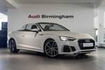 2020 Audi A5 Cabriolet 35 TFSI S Line 2dr S Tronic in Glacier White Metallic at Birmingham Audi