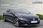 2019 Volkswagen Arteon Fastback 2.0 TSI 272 Elegance 5dr 4MOTION DSG in Deep black at Listers Volkswagen Loughborough