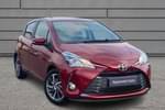 2019 Toyota Yaris Hatchback 1.5 VVT-i Y20 5dr (Bi-tone) in Tokyo Red at Listers Toyota Bristol (North)