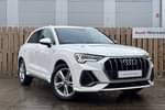 2020 Audi Q3 Diesel Estate 35 TDI S Line 5dr S Tronic in Ibis White at Worcester Audi