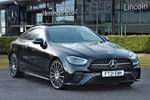 2021 Mercedes-Benz E Class Diesel Coupe E220d AMG Line Night Ed Premium + 2dr 9G-Tronic in obsidian black metallic at Mercedes-Benz of Lincoln