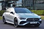 2024 Mercedes-Benz CLA Shooting Brake 250e AMG Line Premium Plus 5dr Tip Auto in high-tech silver at Mercedes-Benz of Lincoln