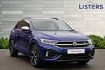 2023 Volkswagen T-Roc Hatchback 2.0 TSI 300 4MOTION R 5dr DSG in Lapiz Blue Premium Metallic at Listers Volkswagen Stratford-upon-Avon