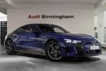 2021 Audi e-tron GT Saloon 390kW Quattro 93kWh 4dr Auto in Ascari Blue Metallic at Birmingham Audi