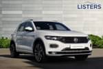 2020 Volkswagen T-Roc Hatchback 1.5 TSI EVO R-Line 5dr DSG in Pure white at Listers Volkswagen Stratford-upon-Avon