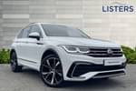 2023 Volkswagen Tiguan Estate 1.5 TSI 150 R-Line 5dr DSG in Pure White at Listers Volkswagen Loughborough