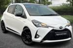 2019 Toyota Yaris Hatchback 1.5 Hybrid GR-Sport 5dr CVT in White at Listers Toyota Lincoln