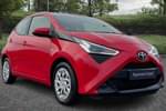 2021 Toyota Aygo Hatchback 1.0 VVT-i X-Play TSS 5dr in Red at Listers Toyota Coventry