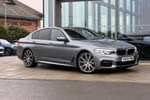 2020 BMW 5 Series Diesel Saloon 530d M Sport 4dr Auto in Bluestone at Listers King's Lynn (BMW)