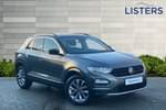 2021 Volkswagen T-Roc Hatchback 1.0 TSI 110 Design 5dr in Indium Grey at Listers Volkswagen Loughborough