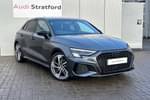 2023 Audi A3 Sportback Special Editions 35 TFSI Edition 1 5dr S Tronic in Daytona grey, pearl effect at Stratford Audi