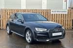 2018 Audi A4 Diesel Allroad Estate 2.0 TDI Quattro Sport 5dr S Tronic in Moonlight Blue Metallic at Worcester Audi