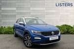 2018 Volkswagen T-Roc Hatchback 1.5 TSI EVO Design 5dr in Ravenna Blue Metallic at Listers Volkswagen Nuneaton