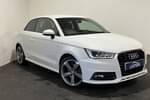 2017 Audi A1 Hatchback 1.4 TFSI 150 S Line 3dr in Metallic - Glacier white at Listers U Stratford-upon-Avon