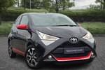 2021 Toyota Aygo Hatchback 1.0 VVT-i X-Trend TSS 5dr in Black at Listers Toyota Nuneaton