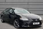 2021 Lexus ES Saloon 300h 2.5 F-Sport 4dr CVT (Tech/Safety Pack) in Velvet Black at Lexus Bristol