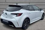 Image two of this 2023 Toyota Corolla Hatchback 2.0 Hybrid Excel 5dr CVT (Bi-tone) in White at Listers Toyota Bristol (South)