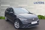 2022 Volkswagen Tiguan Allspace Estate 1.5 TSI Life 5dr DSG in Deep black at Listers Volkswagen Coventry