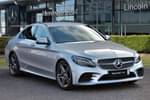 2019 Mercedes-Benz C Class Diesel Saloon C220d AMG Line Premium 4dr 9G-Tronic in iridium silver metallic at Mercedes-Benz of Lincoln