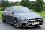 2019 Mercedes-Benz A Class Hatchback A220 AMG Line 5dr Auto in Mountain Grey Metallic at Mercedes-Benz of Grimsby