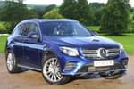 2018 Mercedes-Benz GLC Diesel Estate 220d 4Matic AMG Line Prem Plus 5dr 9G-Tronic in brilliant blue metallic at Mercedes-Benz of Grimsby