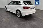 Image two of this 2016 Audi A3 Sportback 1.4 TFSI S Line 5dr S Tronic in Solid - Ibis white at Listers U Solihull