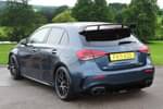 Image two of this 2022 Mercedes-Benz A Class AMG Hatchback A45 S 4Matic+ Plus 5dr Auto in denim blue metallic at Mercedes-Benz of Grimsby