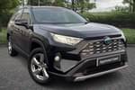 2019 Toyota RAV4 Estate 2.5 VVT-i Hybrid Design 5dr CVT in Black at Listers Toyota Grantham