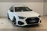 2020 Audi A4 Diesel Avant 35 TDI Black Edition 5dr S Tronic in Metallic - Glacier white at Listers U Northampton