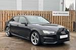 2018 Audi A4 Saloon Special Editions 1.4T FSI Black Edition 4dr in Myth Black Metallic at Worcester Audi