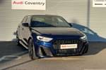 2025 Audi A1 Sportback 30 TFSI Black Edition 5dr S Tronic in Navarra blue, metallic at Coventry Audi