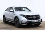 2020 Mercedes-Benz EQC Estate 400 300kW AMG Line Premium 80kWh 5dr Auto in high-tech silver metallic at Mercedes-Benz of Hull