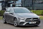 2018 Mercedes-Benz A Class Hatchback A250 AMG Line Premium 5dr Auto in Mountain Grey Metallic at Mercedes-Benz of Lincoln