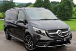 2023 Mercedes-Benz V Class Diesel Estate V300 d 237 AMG Line 5dr 9G-Tronic (Extra Long) in graphite grey metallic at Mercedes-Benz of Grimsby