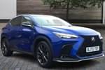 2022 Lexus NX Estate 450h+ 2.5 F-Sport 5dr E-CVT (Takumi Pack/Sunroof) in Blue at Lexus Coventry