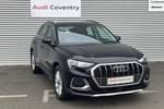 2024 Audi Q3 Diesel Estate 35 TDI Sport 5dr S Tronic in Mythos black, metallic at Coventry Audi