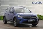 2024 Volkswagen Taigo Hatchback 1.0 TSI 110 Life 5dr in Reef blue at Listers Volkswagen Stratford-upon-Avon