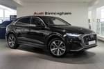 2021 Audi Q8 Diesel Estate 50 TDI Quattro S Line 5dr Tiptronic (Leather) in Orca Black Metallic at Birmingham Audi