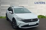 2025 Volkswagen Taigo Hatchback 1.0 TSI 115 Life 5dr DSG in Pure white at Listers Volkswagen Coventry